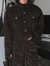 Winter Velvet Denim Bootcut Pants (2color)