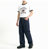エッセンシャルスタンダード半袖リンガーTシャツ ビンテージホワイト