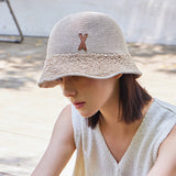 VA Patch Towel Bucket Hat / Beige
