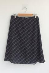 More cross checkered skirt
