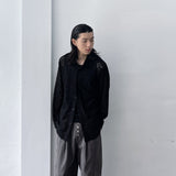 Shadow Textured Sheer Shirt