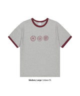 SUN LOGOS RINGER TEE