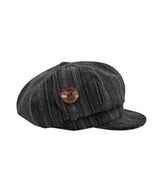 SIDE BUTTON HAT KHAKI GREY