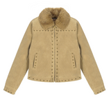 【60%限定】Karen Stud Fur Mustang Jacket