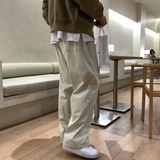 ワンダーランドコットンチェストバンディングワイドパンツ