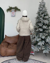 Moel Crop Brush Cardigan
