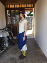 Luce Flower Long Dress (2color)