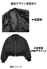 エボニッククロップレザー MA-1