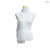 (2color) Floral Sheer Lace Long Scarf