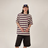 Dazzy Stripe T-Shirt Navy