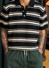 Striped Ribbed Knit 3COLOR