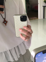 [silver epoxy]ドット(lemon • blue)