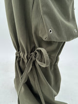 LOVELY BOW-STRING DETAIL CARGO COTTON AUTUMN PANTS - 2 COLOR