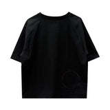 ジェンダーレス ㅁ Tシャツ - ブラック