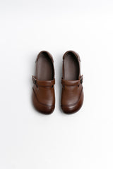 vintage buckle flat shoes(225-250)
