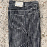 Natural Stripe Denim Pants