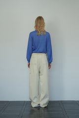 Natural training pants_butter