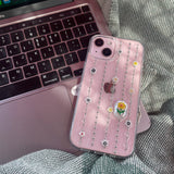 [MADE] Chain sunflower flower resin cell phone case
