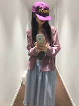 ウィスパー ストラップシャツ(3color)