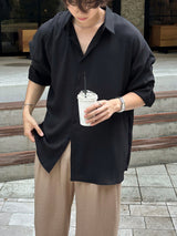 LMN Martin Air Cool Oversized Linen Shirt (3 colors)