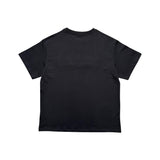 レオパードアップリケTシャツ (ブラック)