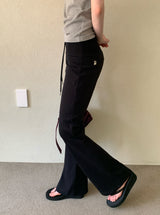 [ORIGINAL] Flat semi-bootcut training pants