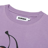 シグネチャービックチェリークロップTシャツ【パープル】