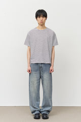 Debon Cropped Striped Top