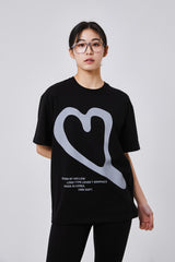 U99 ラバーTシャツ Black