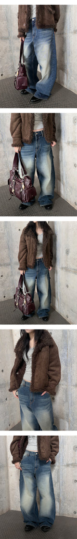 [F/W]ヘアリバーシブルムスタン
