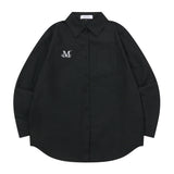 ロソンクラシックラウンドカフルーズフィットシャツ(3COLOR)
