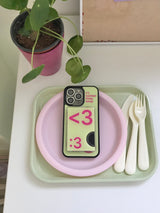 [MADE]ナンバー3 エモジ ケース(Green) (magsafe)