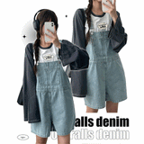 Denny Overalls Suspender Shorts (3 colors)