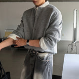 LMN Merino Wool incision Round Cardigan (9 colors)
