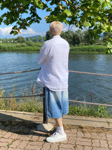 ユースリネンショートスリーブシャツ　３色