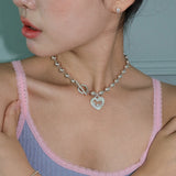ポニーボールネックレス (L)