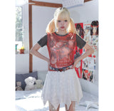 [Hashtag DDD] unbal star skirt