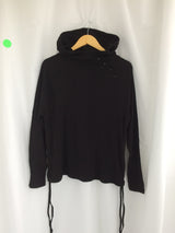 Lenny Shirring High-Neck Knitwear