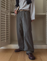 Ravi Slab Brushed Denim Pants