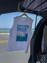 ASCLO サーフィンノースリーブTシャツ (2color)