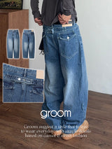 Bijo Soft Balloon Denim Pants (No.1005)