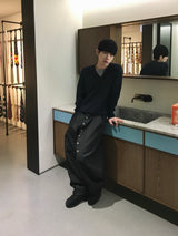 Koani Curve Snap Denim Pants 2C
