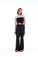 BREEZE BOOTSCUT PANTS / BLACK
