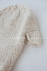 Twisted muffler earbuds Truffle hat