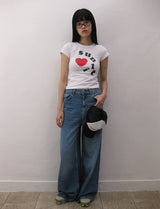 ドットロゴT (WHITE)