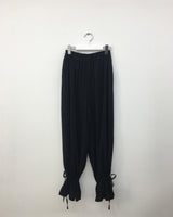 シャーリングフレアパンツ (2color)
