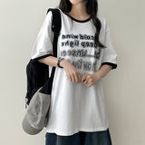 ティオカラーイラストレタリング半袖Tシャツ