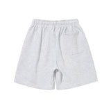 TEMPUS パッチイージーハーフパッチパンツ (WHITE MELANGE)