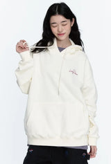 26FW★ Loving Bear Embroidered Hoodie