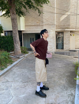 No.1296 one cotton bermuda SHORTS (3color)